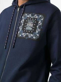 ETRO hoodie zippé à imprimé graphique
