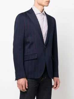 ETRO blazer à fines rayures