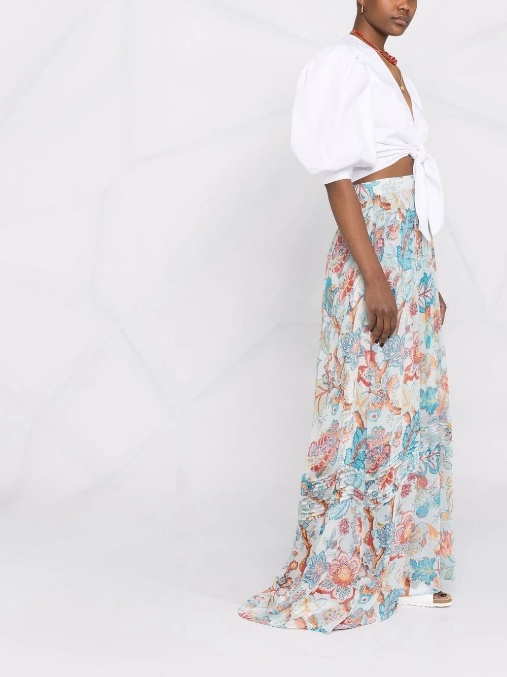 ETRO Prix Discount Jupe imprimée à taille haute jupes taille haute femme 4 ETRO jupe imprimée à taille haute