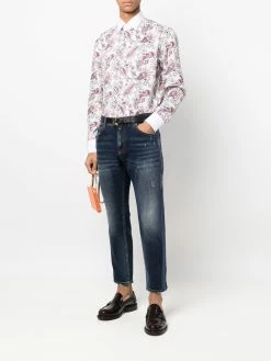 ETRO chemise à imprimé cachemire