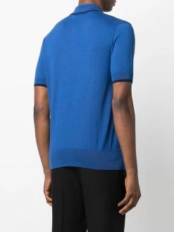 ETRO polo en coton à logo brodé