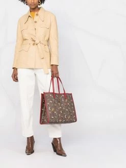 ETRO sac cabas à imprimé graphique