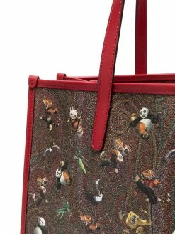 ETRO sac cabas à imprimé graphique