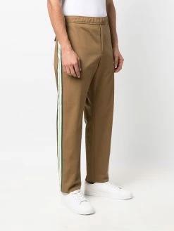ETRO pantalon chino à bandes contrastantes