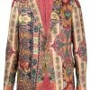 ETRO veste en lin à motif cachemire
