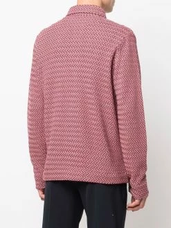 ETRO surchemise à motif en jacquard