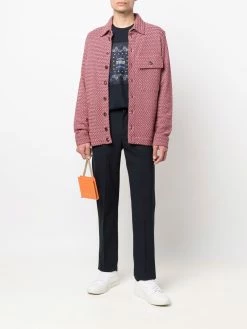 ETRO surchemise à motif en jacquard