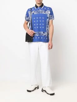 ETRO polo à motif cachemire