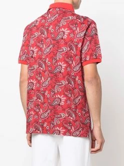 ETRO polo à imprimé cachemire