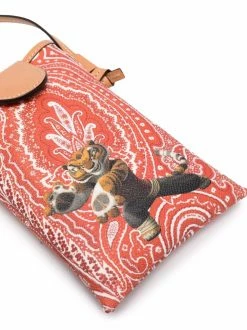 ETRO sac porté épaule à imprimé graphique