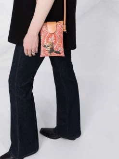 ETRO sac porté épaule à imprimé graphique