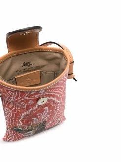 ETRO sac porté épaule à imprimé graphique