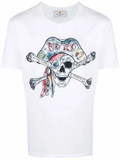 ETRO t-shirt Pirate à imprimé tête de mort