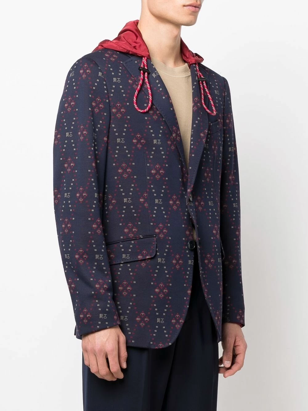 ETRO Prix Affortable Blazer à simple boutonnage blazers homme 3 ETRO blazer à simple boutonnage