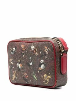 ETRO sac porté épaule à imprimé graphique