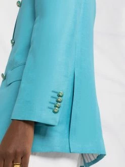 ETRO blazer croisé à revers pointu