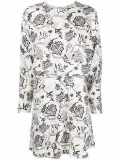 ETRO robe courte à fleurs