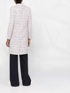 ETRO manteau en tweed