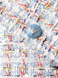 ETRO manteau en tweed