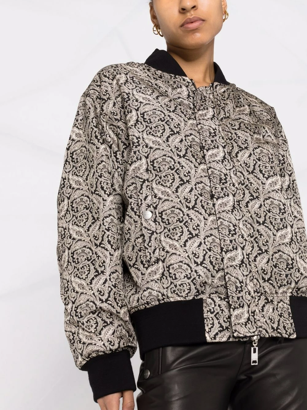 ETRO Haute Qualité Veste bomber à design réversible vestes bomber femme 5 ETRO veste bomber à design réversible