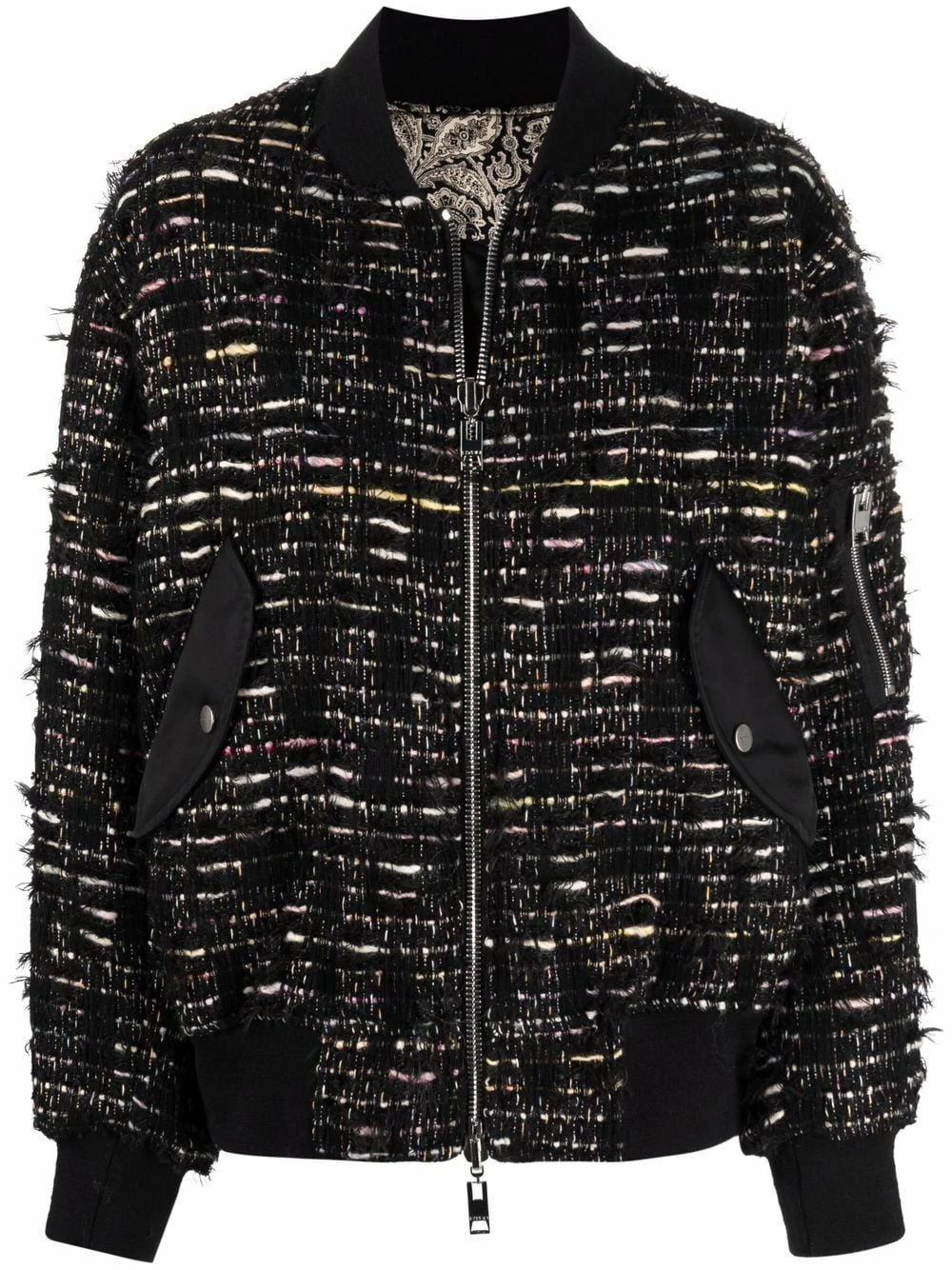 ETRO Haute Qualité Veste bomber à design réversible vestes bomber femme 1 ETRO veste bomber à design réversible