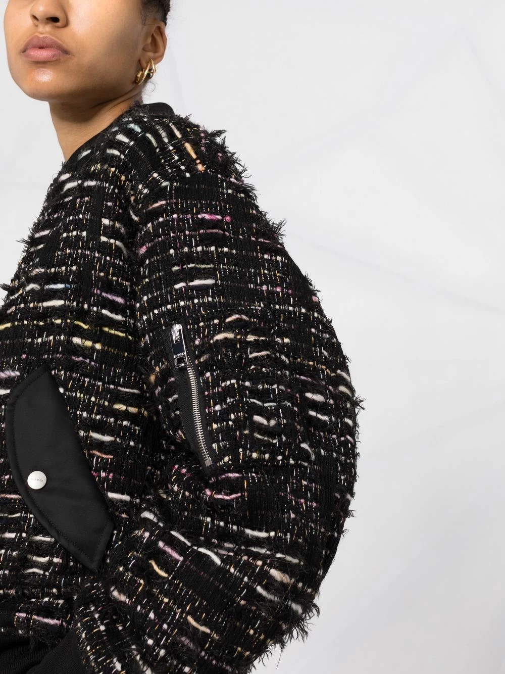 ETRO Haute Qualité Veste bomber à design réversible vestes bomber femme 3 ETRO veste bomber à design réversible