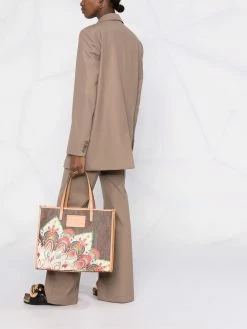 ETRO sac cabas à imprimé graphique