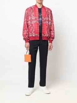 ETRO veste bomber à imprimé cachemire