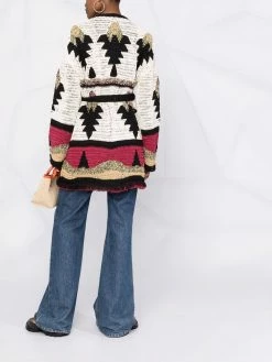 ETRO cardigan en maille intarsia