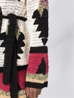 ETRO cardigan en maille intarsia