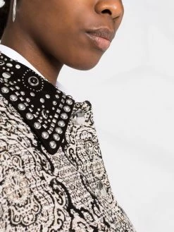 ETRO manteau à simple boutonnage