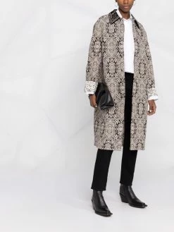 ETRO manteau à simple boutonnage