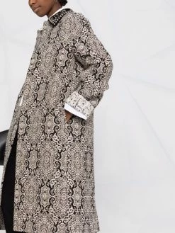 ETRO manteau à simple boutonnage