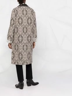 ETRO manteau à simple boutonnage