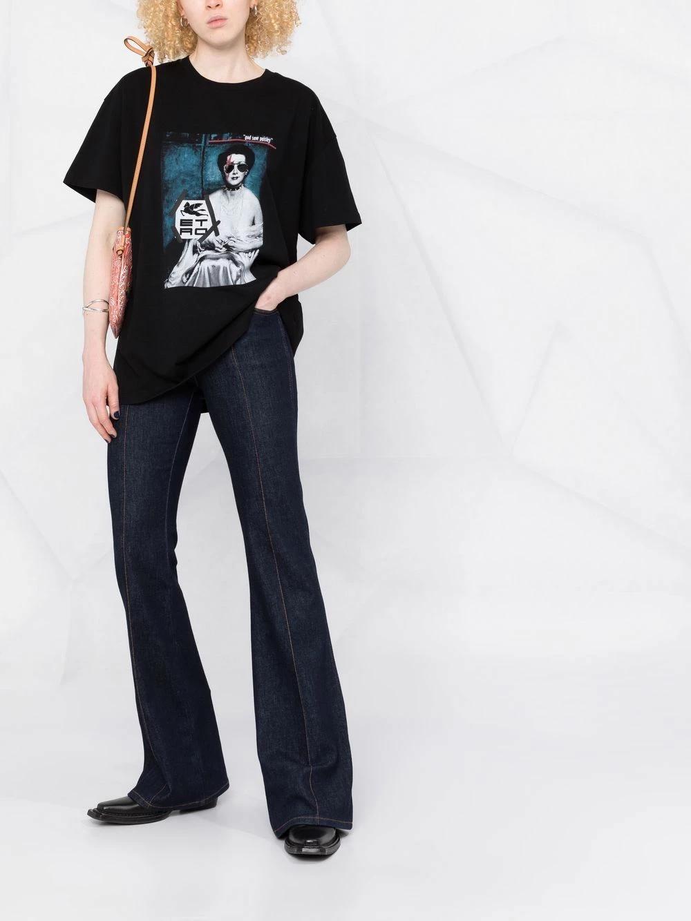 ETRO T shirt à imprimé graphique Meilleur Prix Garanti t-shirts & jerseys femme 2 ETRO t-shirt à imprimé graphique