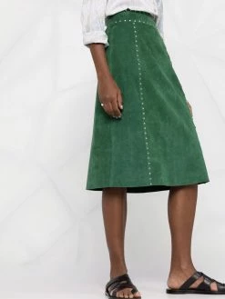 Première Qualité ETRO Jupe en daim à détails de clous jupes trapèze femme 8 ETRO jupe en daim à détails de clous