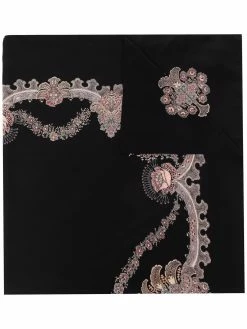 ETRO écharpe en soie à fleurs