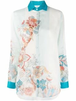 ETRO chemise à imprimé graphique