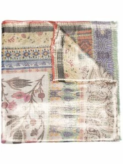 ETRO écharpe Naïf à fleurs