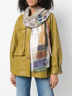 ETRO écharpe Naïf à fleurs