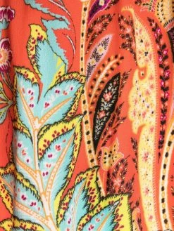 ETRO pantalon imprimé à lien de resserrage