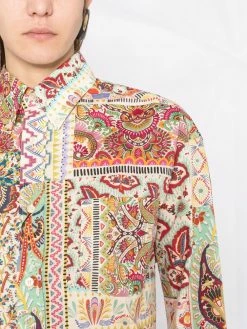 ETRO chemise à imprimé graphique