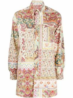 ETRO chemise à imprimé graphique