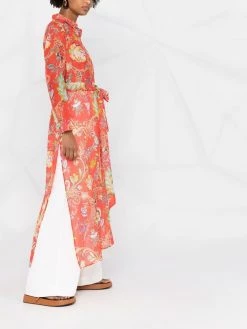 ETRO robe à imprimé graphique