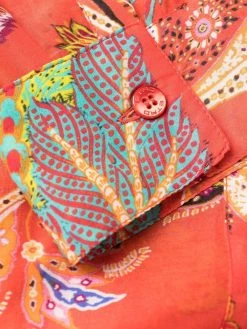 ETRO robe à imprimé graphique