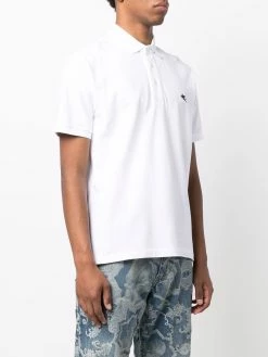 ETRO polo à logo brodé