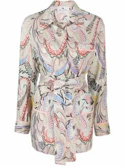 ETRO chemise à imprimé graphique