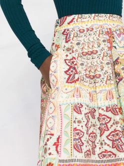 ETRO jupe imprimée à taille haute