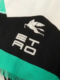 ETRO écharpe à effet patchwork