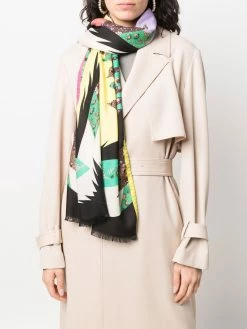 ETRO écharpe à effet patchwork